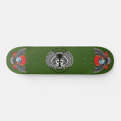 Native American Eagle & Chief Skateboard (Horizontaal)