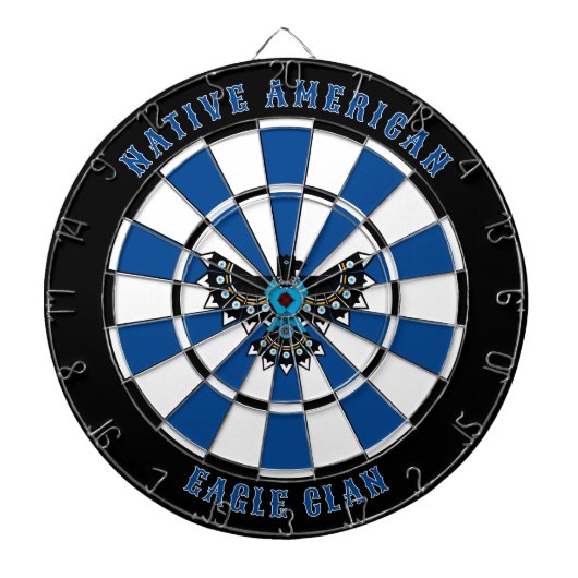 Native American Eagle Dart Board Dartbord (Voorkant)