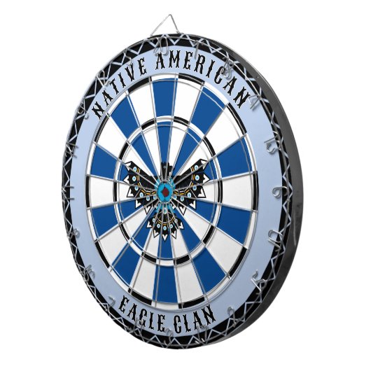 Native American Eagle Dartbord (Voorkant Rechts)