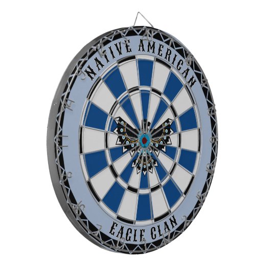 Native American Eagle Dartbord (Voorkant Links)