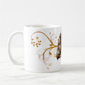 Native American Eagle Design Cup Mok (Links)