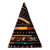 Native American Essence: Etnische Vintages Feesthoedjes (Rechts)