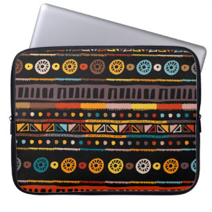 Native American Essence: Etnische Vintages Laptop Sleeve