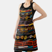 Native American Essence: Etnische Vintages Schort (Insitu)