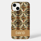 Native American Ethnic Art Tribe Pattern Custom Case-Mate iPhone Case (Achterkant)