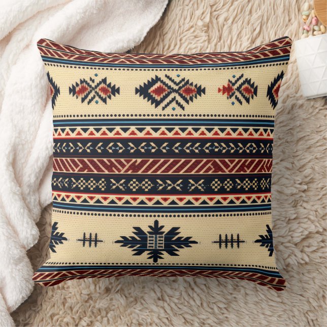 Native American Etnic Art Tribe Pattern  Kussen (Deken)