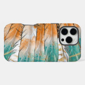 Native American Feather iPhone Case Hoesje (Achterkant horizontaal)
