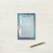 Native American Feathers en Kralen Wat te doen Post-it® Notes (Op bureau)