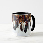 Native American Feathers Mok (Voorkant rechts)