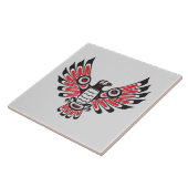 Native American Fire Bird Tegeltje (Zijkant)