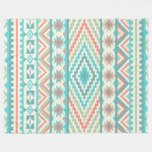 Native American Fleece Deken (Voorkant (Horizontaal))