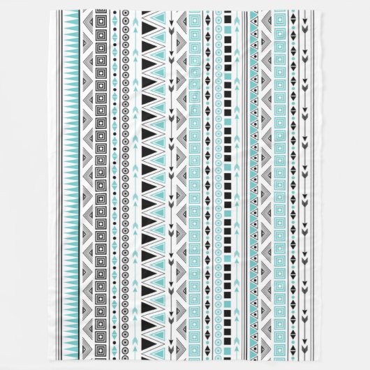 Native American Fleece Deken (Voorkant)