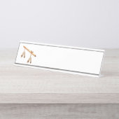 Native American Flute Bureau Naambordje (Voorkant)