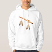 Native American Flute Hoodie (Voorkant)