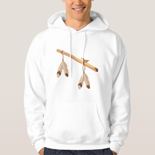 Native American Flute Hoodie (Voorkant)