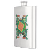 Native American Folk Art Turtle Flacon (Links)
