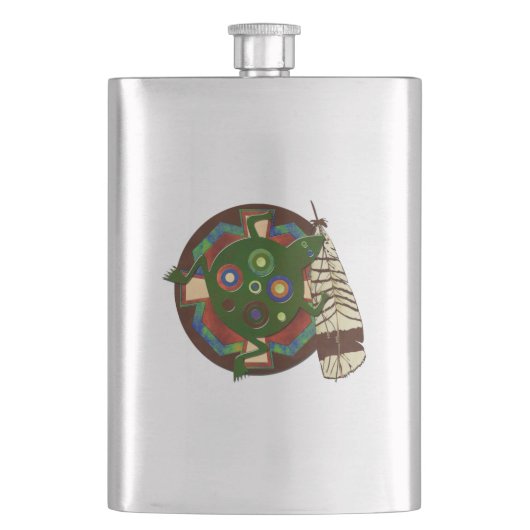 Native American Folk Frog Flacon (Voorkant)