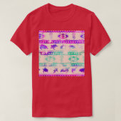 Native American Galaxy Turtle T-shirt (Design voorkant)