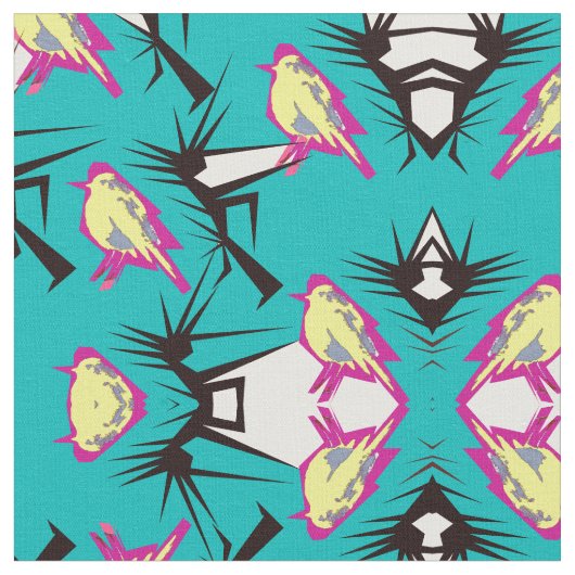 Native American Geïnspireerd Design Stof (Close Up)
