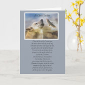 Native American Geïnspireerd Spiritueel Wolf Sympa Kaart (Gele Bloem)