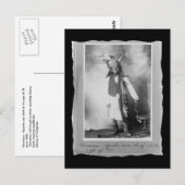  Native American Geronimo Apache Briefkaart (Voorkant / Achterkant)
