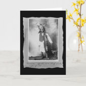 Native American Geronimo Apache Kaart (Gele Bloem)