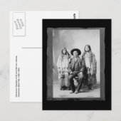  Native American Geronimo Briefkaart (Voorkant / Achterkant)