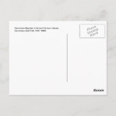  Native American Geronimo Briefkaart (Achterkant)