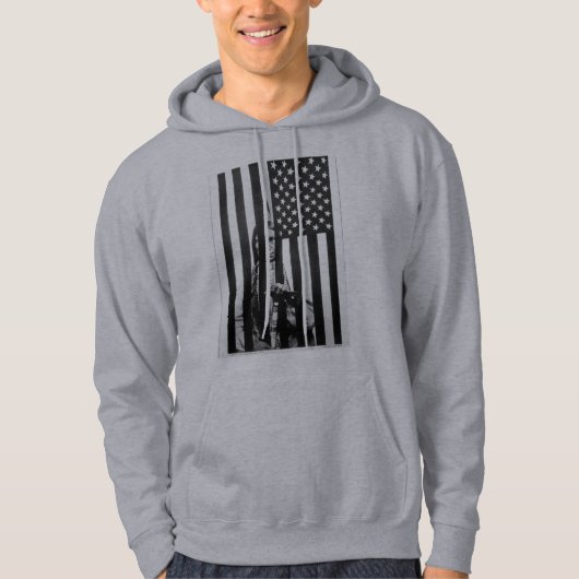 Native American Gevangenis Hoodie - Vergeet nooit (Voorkant)