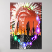Native American Ghost Dance Poster (Voorkant)