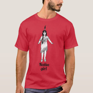 Native American girl 7 T-shirt