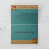 Native American Girl Feestdagen Kaart (Binnen)