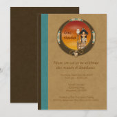 Native American Girl Kaart (Voorkant / Achterkant)