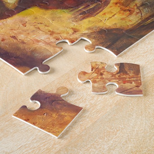 Native American Girl Legpuzzel (Zijkant)