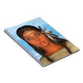 Native American Girl Notitieboek (Rechterzijde)
