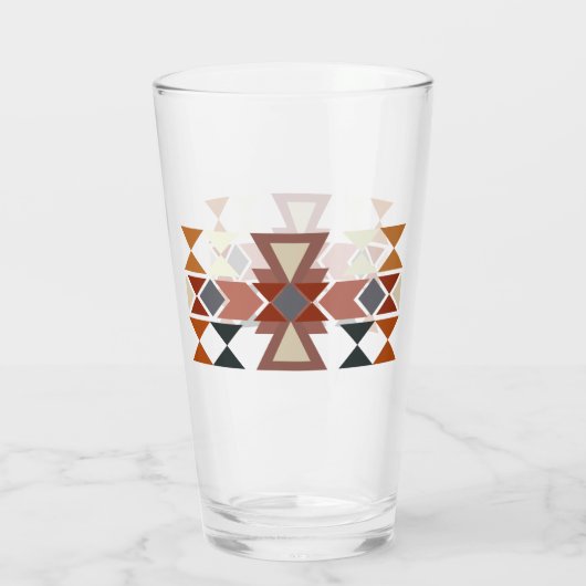 Native American Glas (Achterkant)