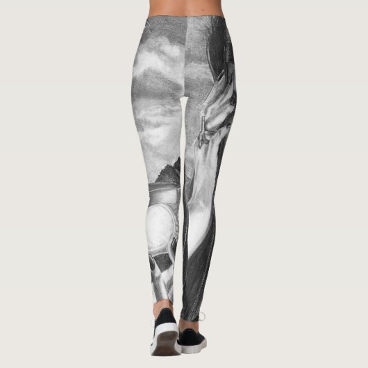 Native American Goddess Leggings (Achterkant)