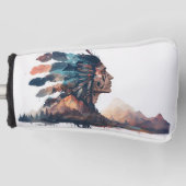 Native American Golfheadcover (Voorkant)