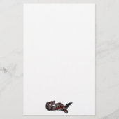 Native American Haida Art Otter Illustratie Briefpapier (Voorkant)