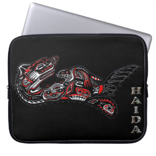 Native American Haida Otter Art-laptophoes Laptop Sleeve