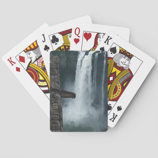 Native American Haida Totem Pole Card Deck Speelkaarten (Achterkant)