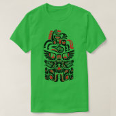 Native American Haida Wolf Horse Bird Art T-shirt (Design voorkant)