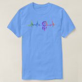 Native american hartslag waterverf t-shirt (Design voorkant)