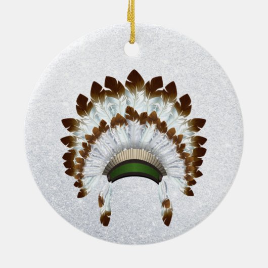 Native American Headdress ornament (Achterkant)