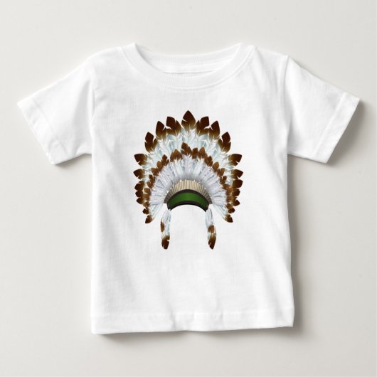 Native American Headdress T Shirt (Voorkant)