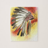 Native American Headress Legpuzzel (Verticaal)