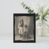 Native American Henry Wilson en Wife Moja Briefkaart (Staand voorkant)