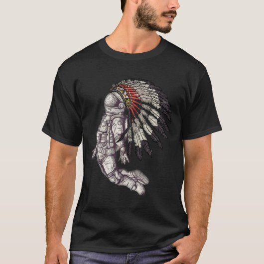 Native American Heritage Astronaut T-shirt (Voorkant)