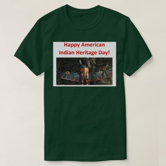 Native American Heritage Day Premium TShirt (Design voorkant)