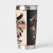 Native american heritage geïsoleerde drinkbeker (Links)